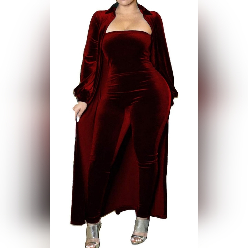 Velvet Two Piece Set